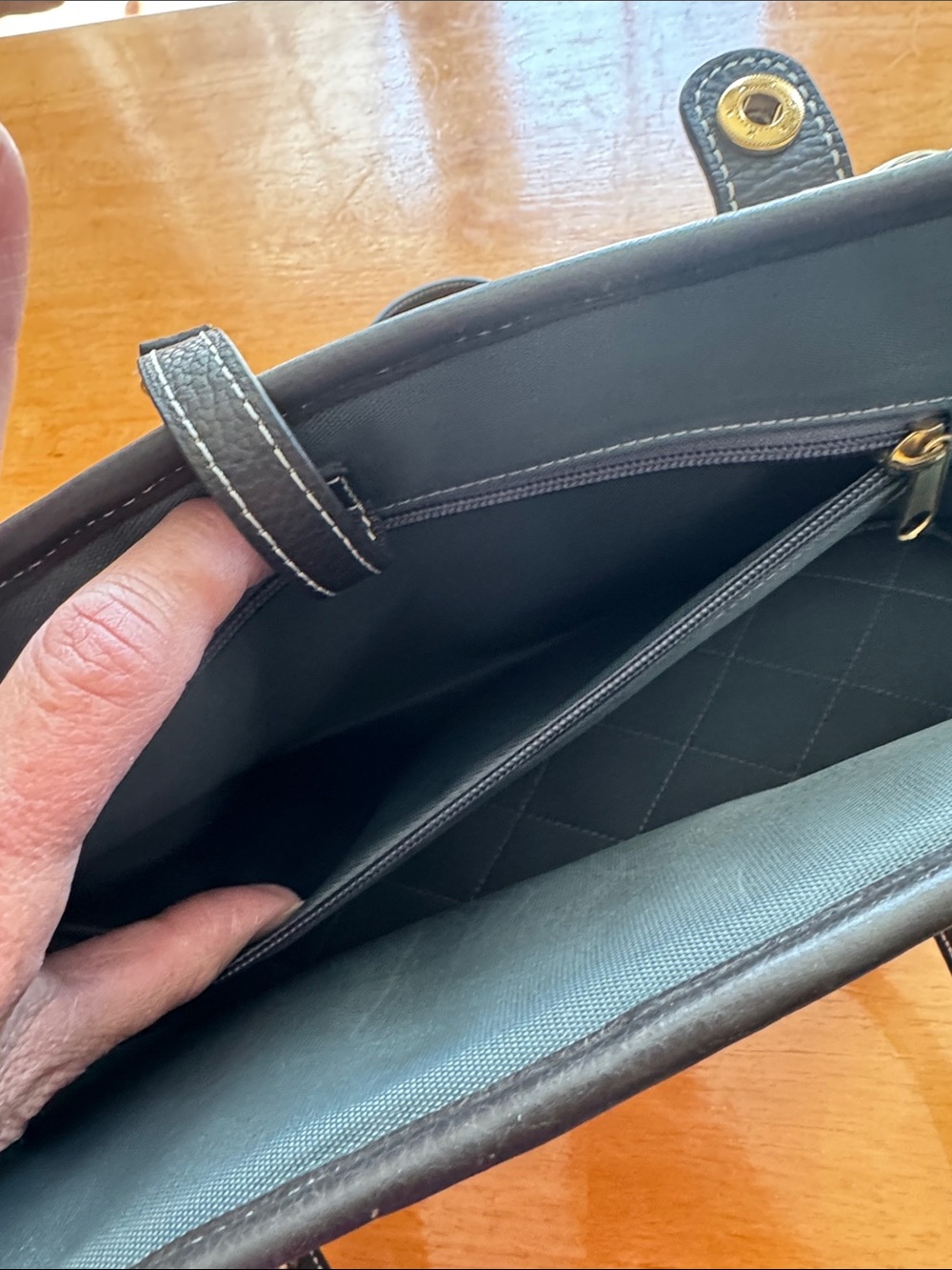 Woven Straw Pet CarryTote with Black Trim and Gold Accents - Picture 6 of 12